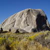 Elephant Rock; Wheat Thin "dead center"