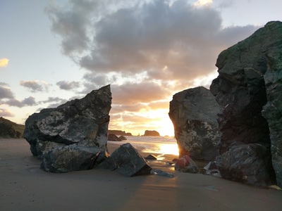 Bandon sunset.