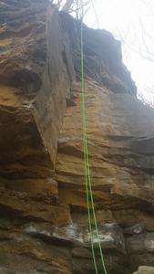 Some nice moves and holds on this climb.