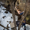 Climber Jacob Fast
<br>
Photo by Anthony Johnson