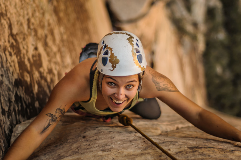 Léa on the last pitch