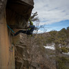 Climber Anthony Johnson
<br>
Photo by Kristina Suorsa