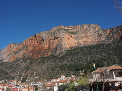 The Kokkinovrachos Wall ("Main Wall ??") above Town