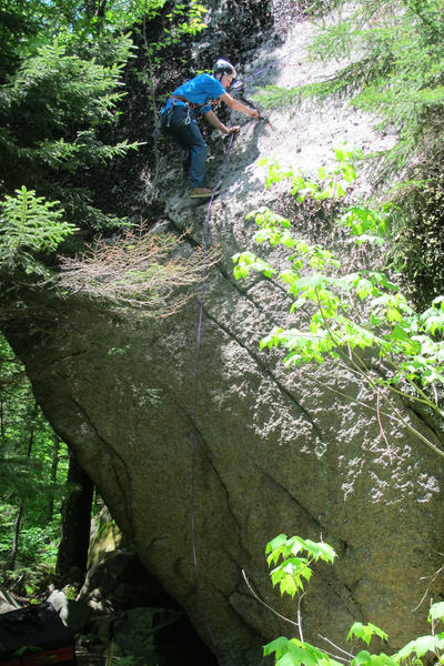 Sixteen in this photo, hiked a huge load of pads out with a friend the day after school ended.