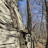 Dry, sunny spring day at Redemption Crag.