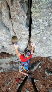Getting Footloose on Captain Crunch (Photo: Nolan Fulton)