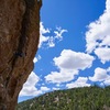 Tiffany climbs 'Once Upon a Time' on a gorgeous day at the Tower.