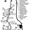 Overview map for Oak Creek Canyon.