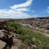 The Santa Clara river and terrain at Shotgun Alley.