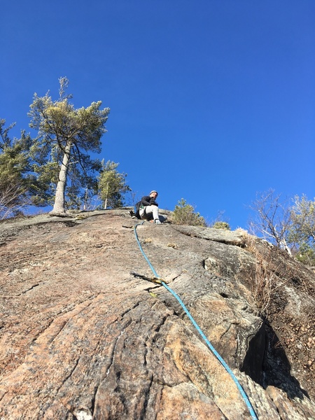 Stopping to take photos as we Simul-Climb. Nathan Palmisano.