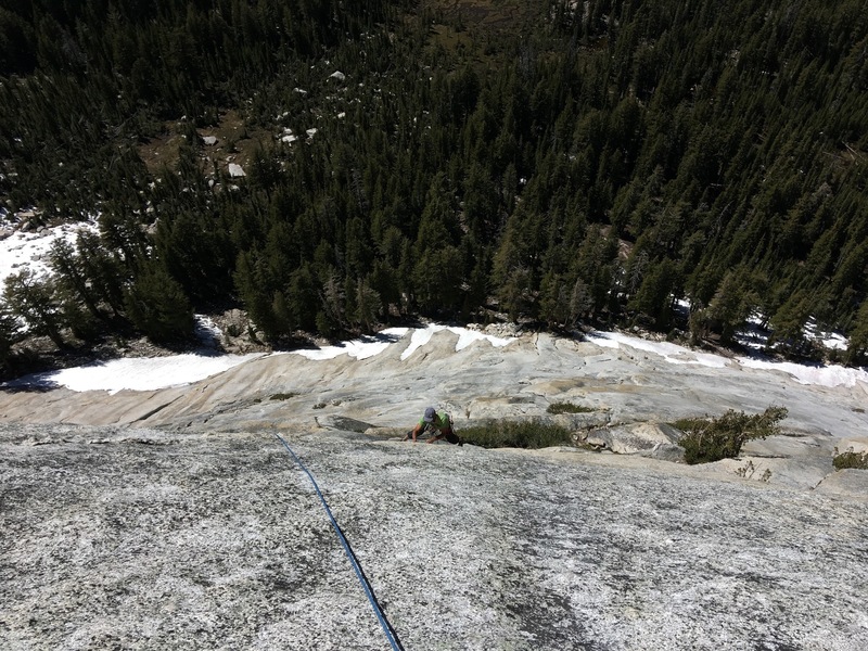 Dale cruising up P5 of Grand Central