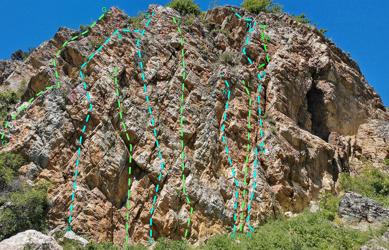 Rock Climbing in Pantalon, France