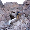 On Kiener's Route between Table Ledge and the summit.