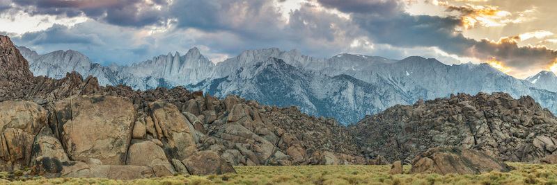 Layers of the Sierra.