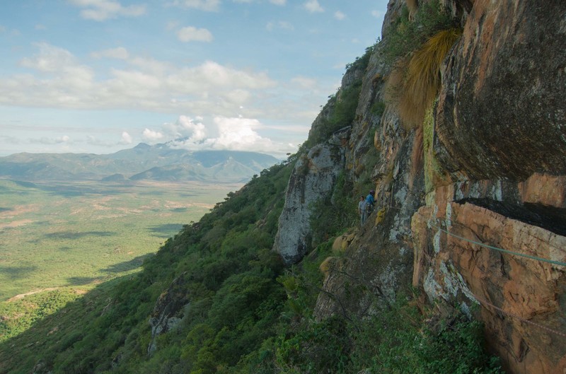 Flake traverse