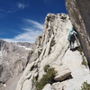 Final ramp to summit plateau