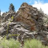 Fifty Shades of Green (5.6), 8000 Foot Crag