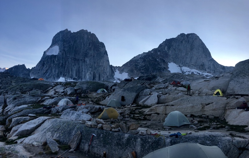 Last light at Applebee Campground