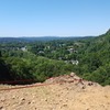 Looking SSW towards Suburban Marine standing near the top of Pegasus