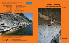 Front and Back cover of the Austin Climbing guidebook