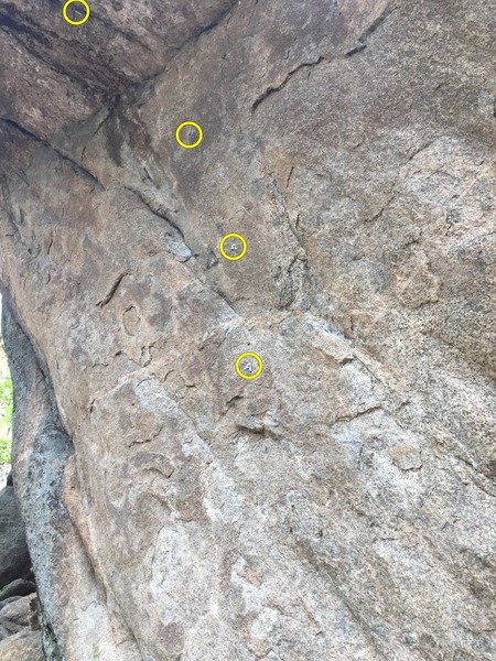 Is this Bolt Boulder? Located along the Twin Owls trail (40°24'06.1"N 105°31'10.5"W).