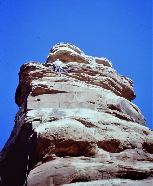 Paul Ross on FA of Kachina Tower North