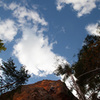 Willie approaching the crux near the end of Aladdin