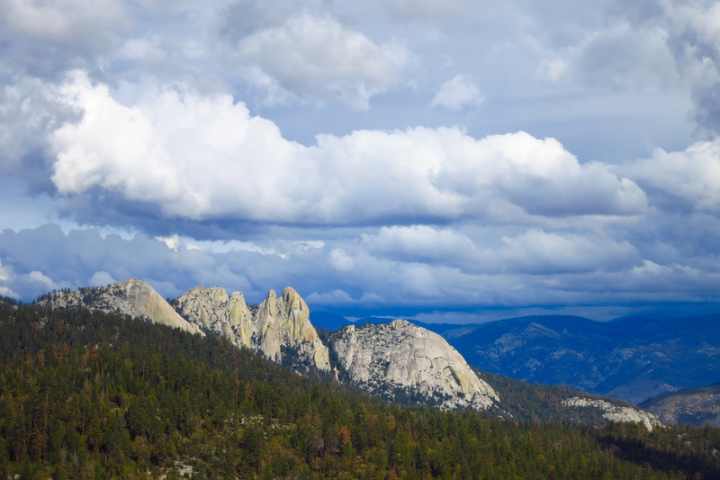 The Needles from Dome Rock