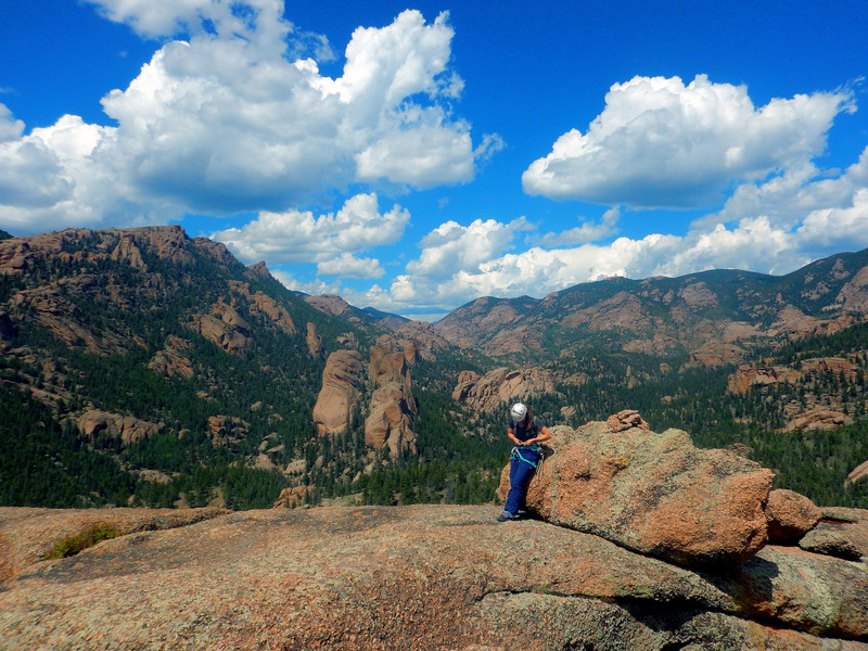 Summit views.