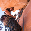 Austin Kemp and John Kurtz hanging out in the alcove below the last pitch