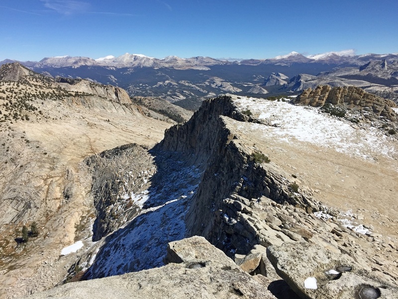 North Face of Mount Hoffmann from the top