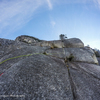 5th pitch, the short and sweet crux of the climb.  James crushed it.  Left foot first!  Thanks for figuring that out for me... I finally got it clean!