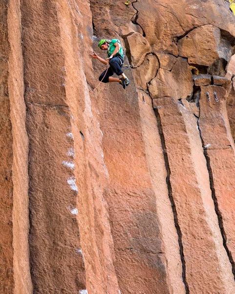 Taking the whip on Main Stream from near the chains. Photo Zach Clanton  (@zclanton)