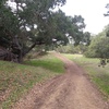 You cannot see it from the trail. Once you get to the boulder in the left of this photo go off trail about 30 yards to the right.