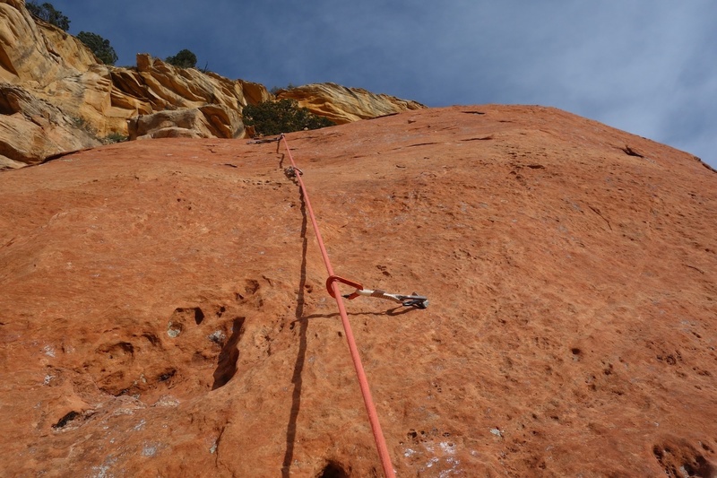 The final bolted slab on Pitch 4.