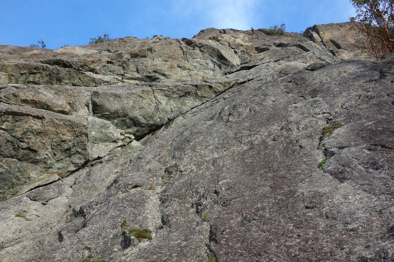 Looking up at Zig Zag Pitch 2.