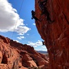 Sweet Pain Wall - First three routes from left getting climbed in December