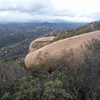 Pic taken from top of the Milkbar boulder looking west. The Rockwork Orange boulder is the second one back. It is only about 50 feet away.