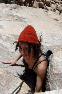 Skip following Mare's Tail in her power toque on our second date - 2010