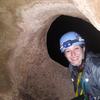 Cool cave window, one way to get to the final slab (via jump).