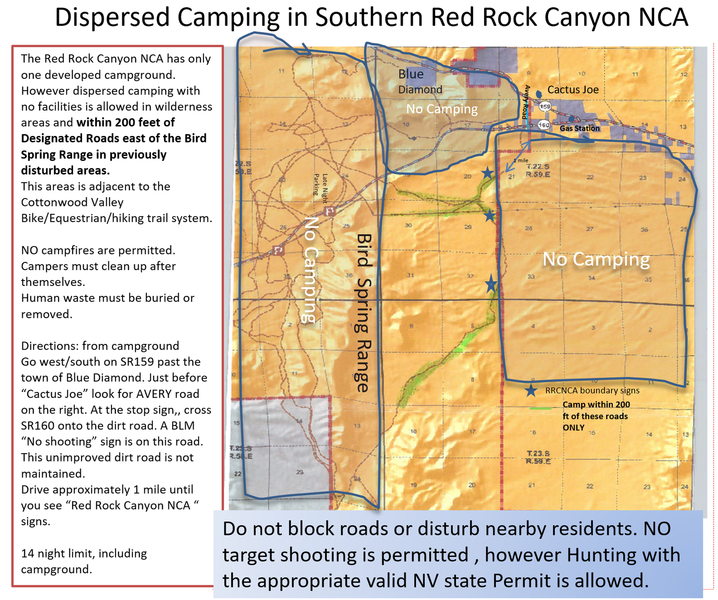 Dispersed Camping Options