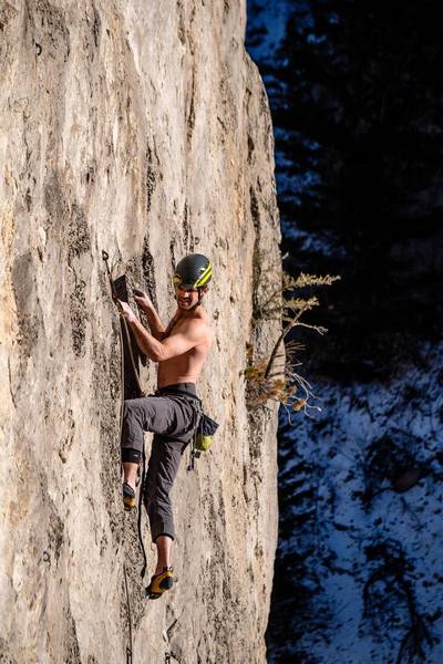 First "pitch" of Hell or High Water. Photo by Aaron Hjelt.