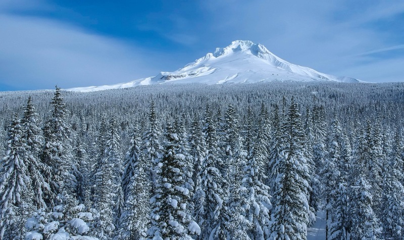 Winter hikes top mt hood