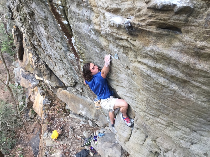 Free Solo on Beyond Measure 5.12+/13-