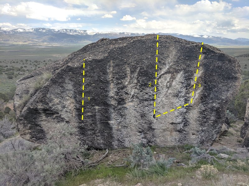 Gorilla Boulder
<br>
1) Lime Disease
<br>
2) Tickphobia
<br>
3) RMSF