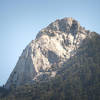 South side of the rock, taken from the bottom of the Ernie Maxwell trail, 300 mm lens.