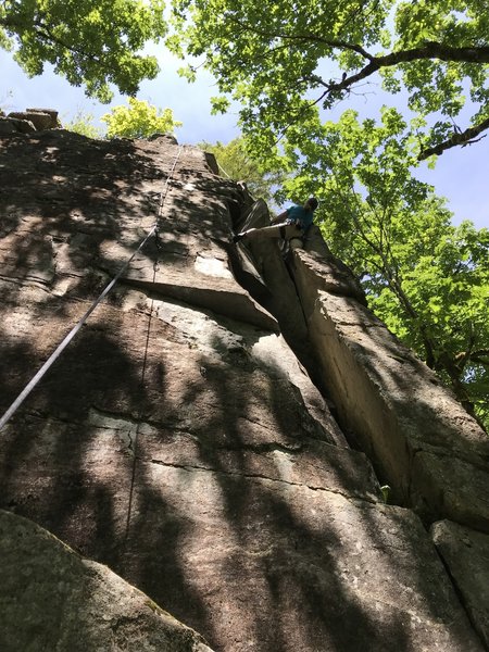 TRing the route- 
<br>
Troubled Waters 11a to left.