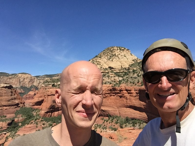 What happens when you eat a lemon and your partner tries to take a pic from summit.