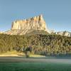 Mont Aiguille - view from our campsite the night before