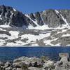 North face of Mt Goethe from Upper Goethe Lake